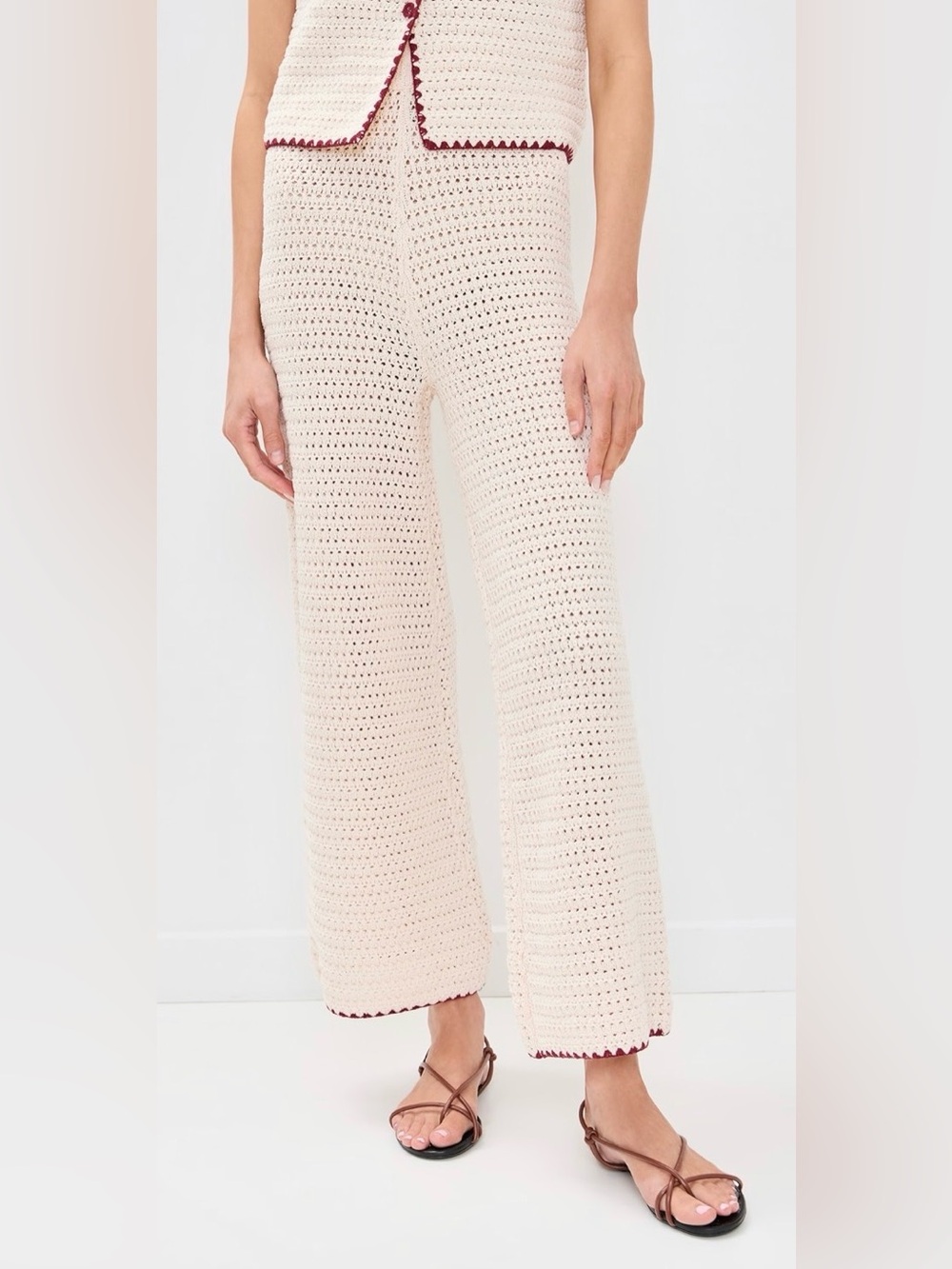 VRG GRL Stella Crotchet Pants